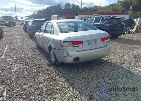 2007 Hyundai Sonata Gls z USA, uszkodzony, nr VIN 5NPET46C07H226011